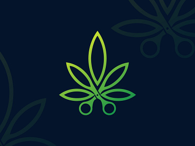 CUT CANNABIS LOGO DESIGN best logo brand identity cannabis app logo cannabis icon cannabis logo cannabis logotype creative logo cut cannabis logo cut logo design flat logo logo logo design marijuana logo minimal logo minimalist logo modern logo