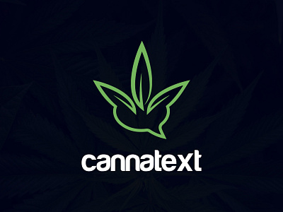 CANNABIS+CHAT LOGO DESIGN | MINIMALIST LOGO