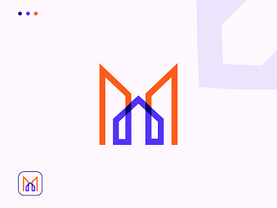 M Construction Logo designs, themes, templates and downloadable