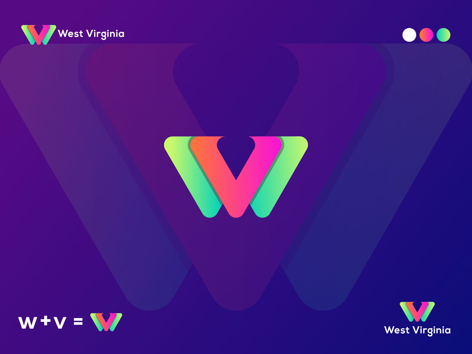 w+v logo by Ranas Art on Dribbble