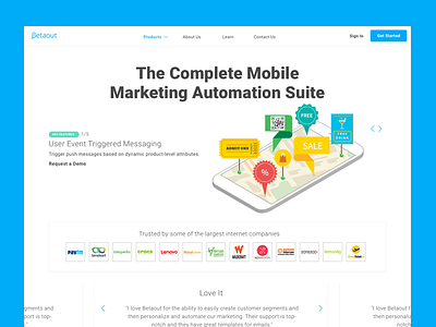 Product Landing Page