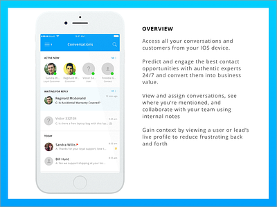 Agent conversation app app chat customer live mobile support