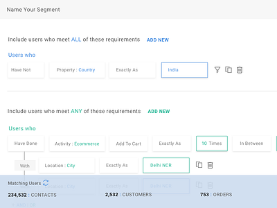 Customer Segmentation condaitions lifecycles segments targeting