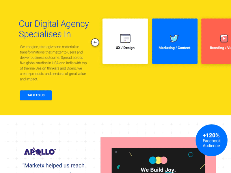 Digital Agency Website! Motion in design