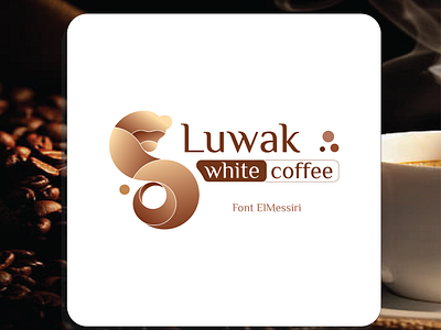 Luwak Coffee brand company branding cafe coffeee coffeeshop design graphic design logo luwak ui vector