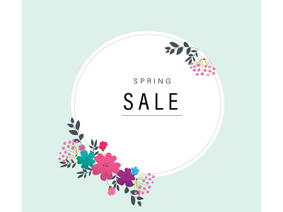 Spring sale poster buying cartoon clearance discount gift card gift cards gift coupon retail sale shopping spring spring sale vector