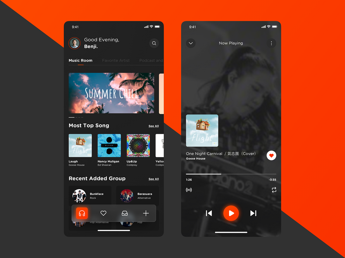 Music App Exploration by Disky Chairiandy on Dribbble