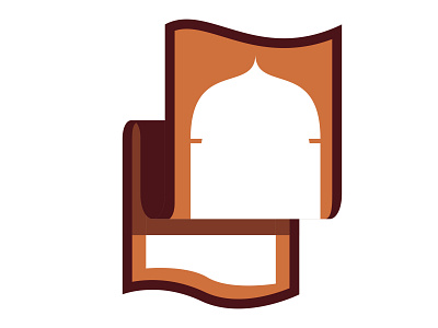 A prayer mat Icon Design design flat flat design flat icon icon icons illustration mosque ramadan vector