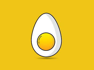 Realistic Egg Design in Illustrator egg design eggs icon design illustration art illustrator illustrator design