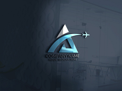 3d glass window logo design. 3d logo glass logo logo logo design logodesign professional logo real estate logo