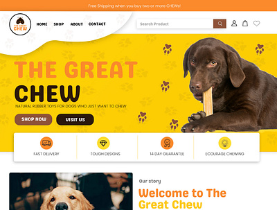 Chew website app branding design graphic design illustration logo typography ui ux vector