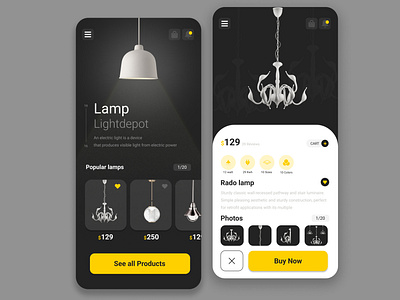 Lightdepot App Concept