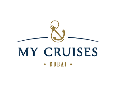 Yacht Cruises Logo branding logo