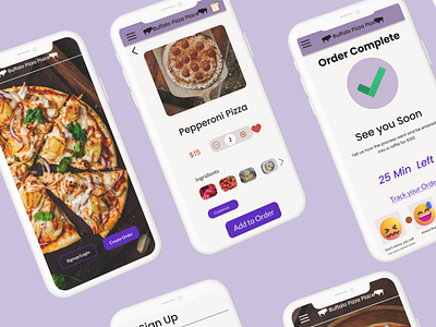 Food Ordering App Design