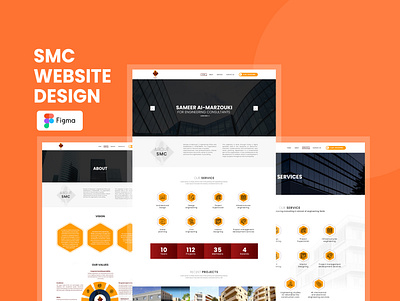 SMC Website Design design figma logo ui