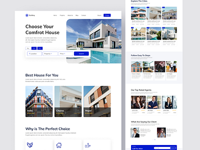 Real estate Landing Page