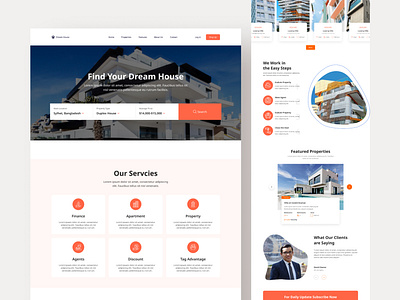 Real estate Landing Page