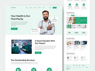 Medical Landing Page