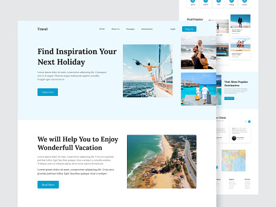 Tour & Travel Website Design