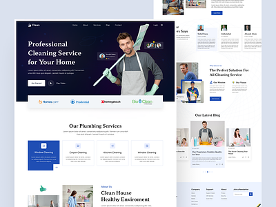 Corporate Cleaning Service Website