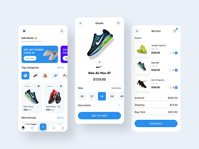 Shoes E-commerce App