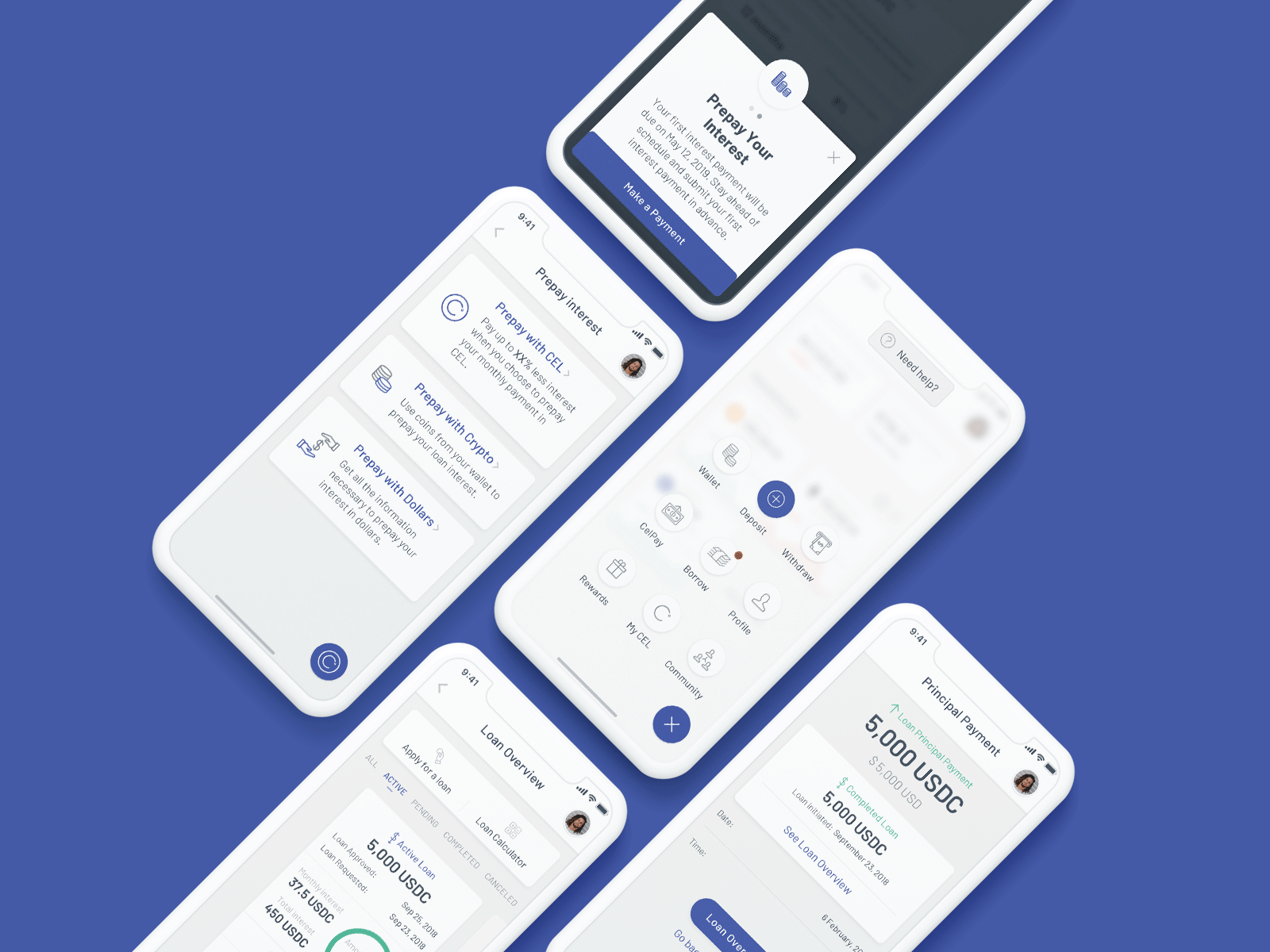Celsius Network UI Animations