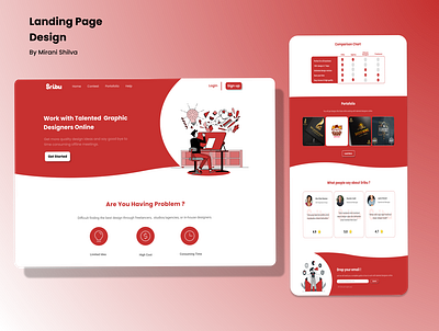 Landing Page Sribu.com landingpage merah putih sribu.com