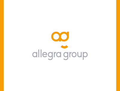 Allegra Group branding design flat illustration illustrator logo minimal