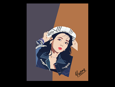 Vector Illustration Of IU inspired from Blueming art design graphicdesign illustration illustration art illustrations portfolio portrait portrait art portrait illustration portraits vector vector art vector illustration vectorart vectors