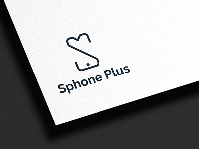 Logo - Sphone Plus branding clean creative design flat graphic design icon illustrator logo minimal vector versatile