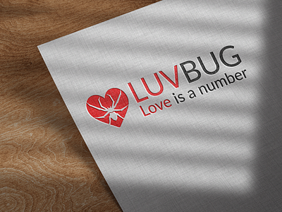 Logo - Luvbug abstract adobe illustrator adobe photoshop business corporate corporate branding creative design flat free psd graphic icon iconic logo logo minimalist modern print professional vector versatile