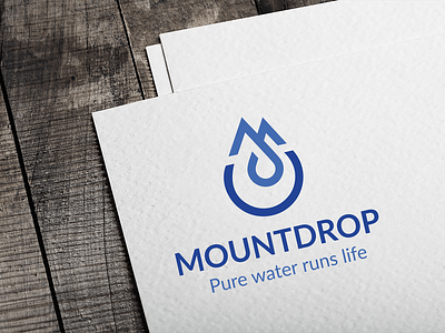 Logo - Mount drop