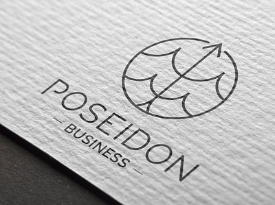 Logo - Poseidon adobe illustrator adobe photoshop branding business corporate creative design flat graphic icon logo minimalist modern print professional unique vector versatile