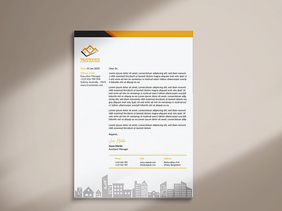 Letterhead - Trust Estate