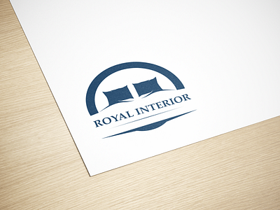 Logo - Royal Interior adobe illustrator adobe photoshop branding business clean corporate creative design flat graphic icon illustraion interior logo logo minimalist modern professional simple vector versatile