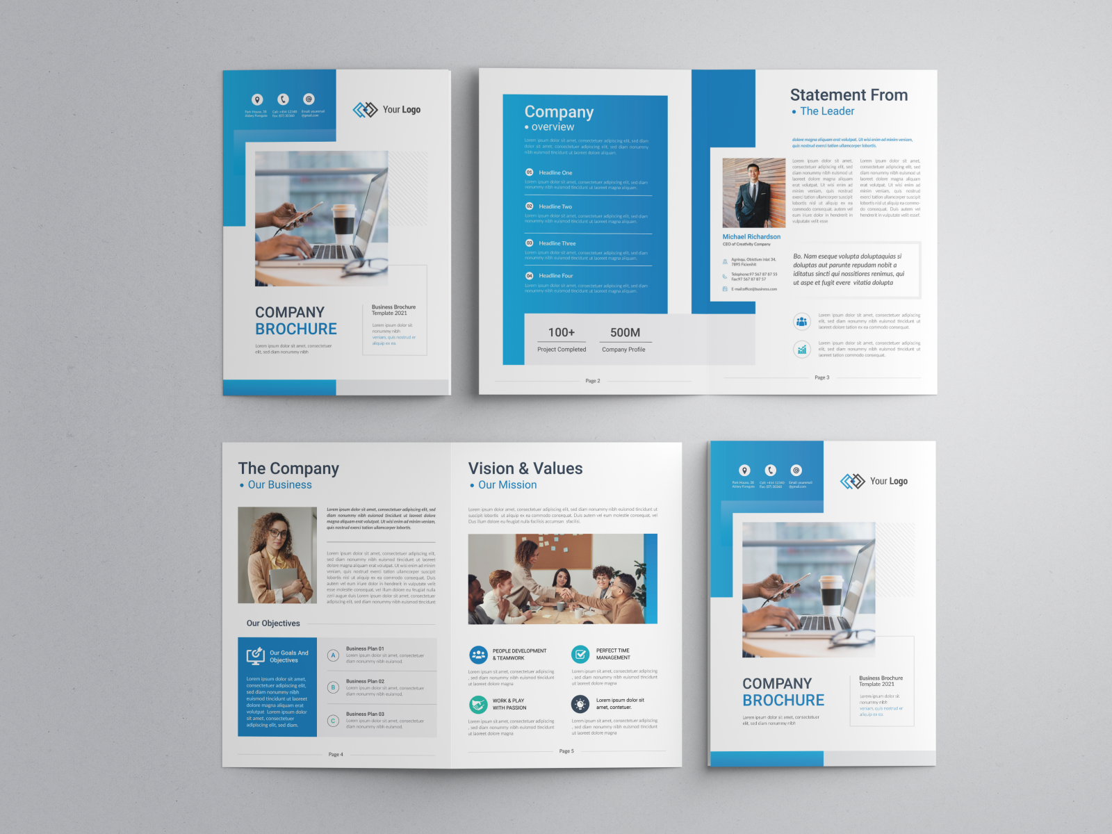 COMPANY BROCHURE by Chandranath Babu on Dribbble