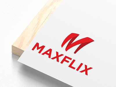 Logo - Maxflix branding business corporate creative design digital graphic logo m logo marketing modern print professional unique versatile