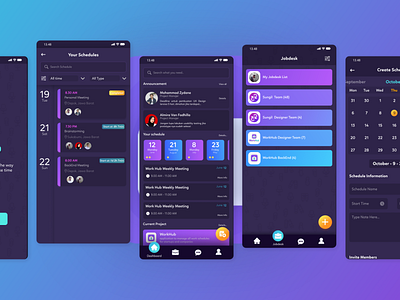 WorkHub Mobile App