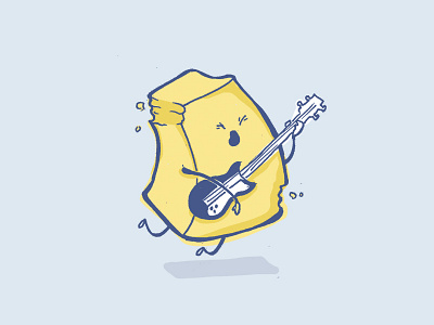 Cheddar cheddar cheese guitar