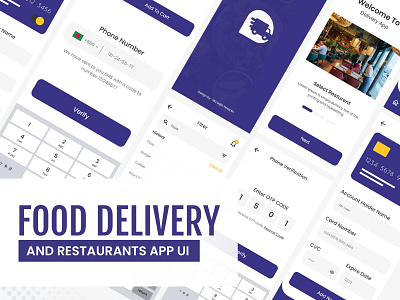 Food Deliver app | restaurant app | e-commerce app ui app ui app ui design app ui ux deliver app e commerce app e commerce app ui food deliver app restaurant app restaurant app design ui design uiux user inteface