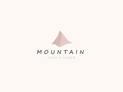 Mountain Tour Planner | Travel Agency logo design