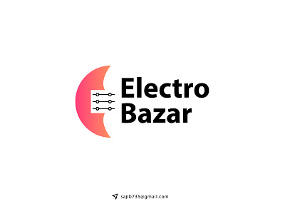 Electro Bazar | Electronic Product Modern logo design app design creative logo electro electronics logo logo design logo designer modern logo