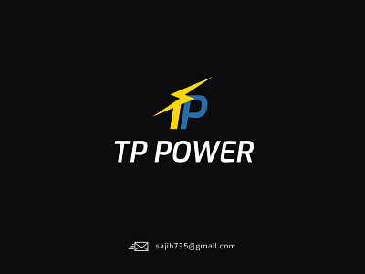 TP Power | Electronic Battery Logo design battery creative logo electronic logo logo design logo designer power power logo