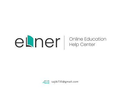 Elner | Online Education Logo design course logo e-learn e-learn logo edu education education logo learn learning app logo logo online