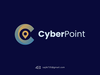 CyberPoint | Technology modern logo design cyber cyber logo logo logotype modern modern logo tech tech logo technology