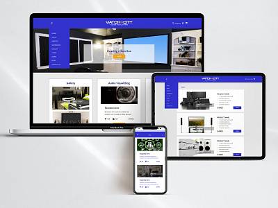 Case Study: Watch City Audio & Video Systems branding design concept graphic design mobile app ui design ui ux ux design website design