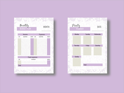 PLANNER. BUDGET PLAN app branding burger plan design icon icons illustration line art logo netbook planner ui vector