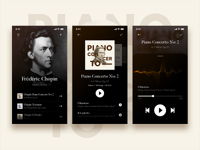 Classical Music App - UI Challenge