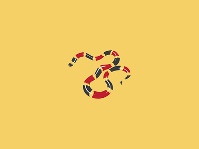 Venomous animal color icon illustrator minimal reptile snake vector venomous