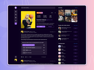 Profile page Design (Polly)